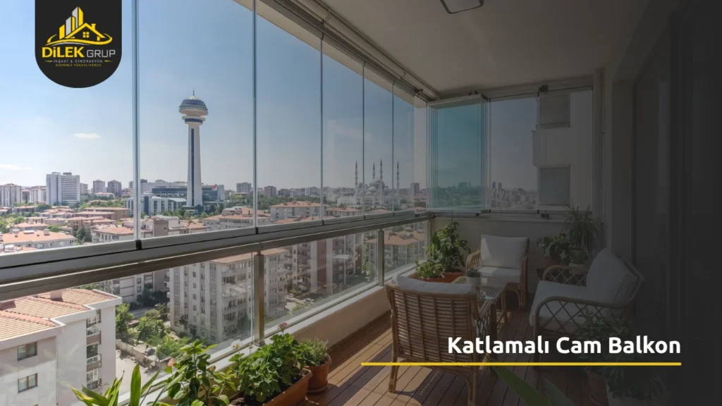 Katlamalı Cam Balkon